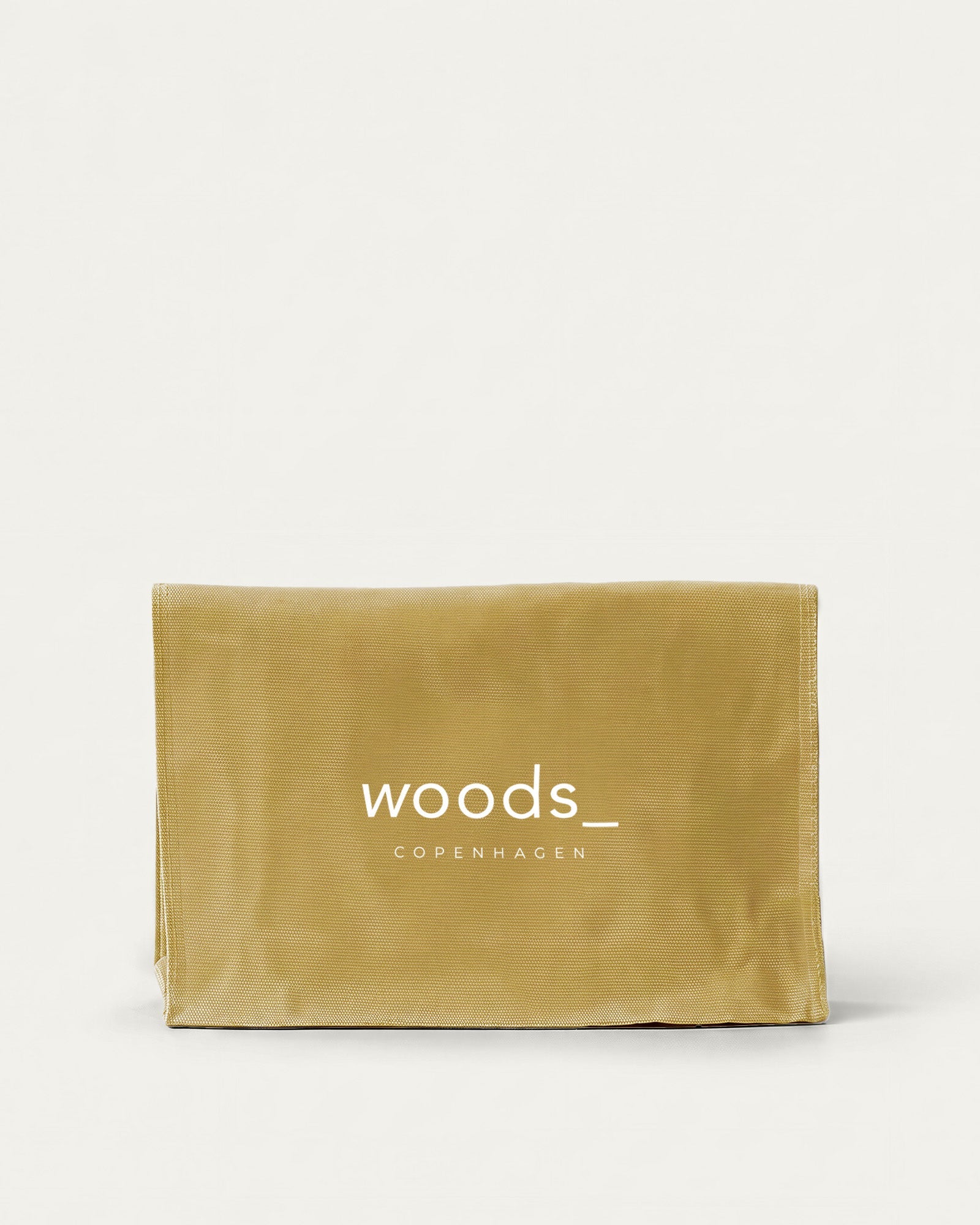 Woods Copenhagen Beeswax Bag – beige bivokspose, genanvendelig gaveindpakning