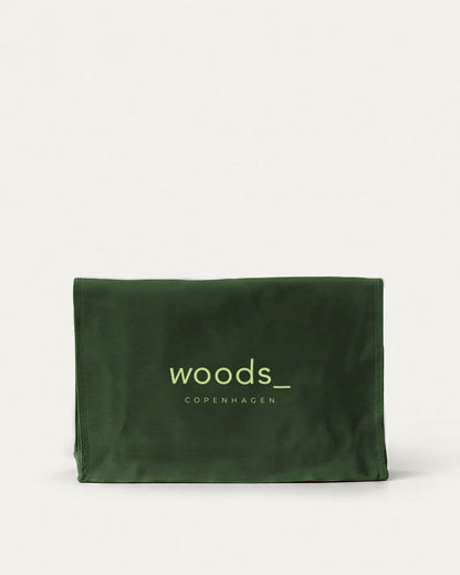Woods Copenhagen Beeswax Bag – grøn bivokspose til gaveindpakning