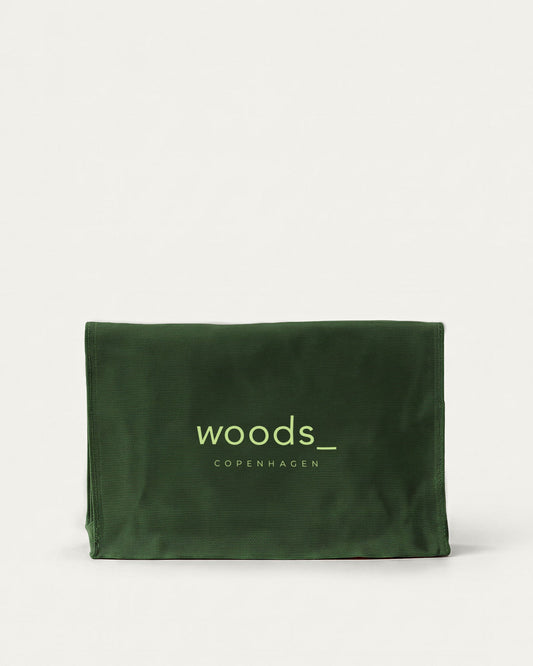 Woods Copenhagen Beeswax Bag – grøn bivokspose til gaveindpakning