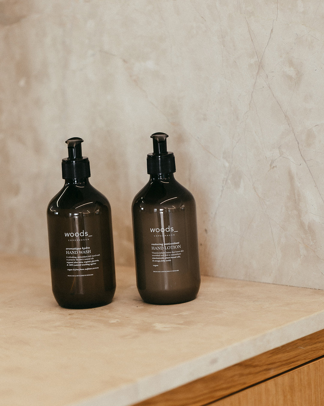Woods Copenhagen Restoring Antioxidant Hand Lotion – med niacinamid til bløde hænder