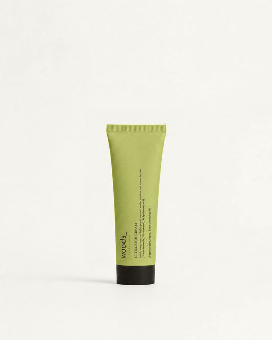 Woods Copenhagen Ultra-Rich Cream – 30 ml rejsestrørrelse til tør hud
