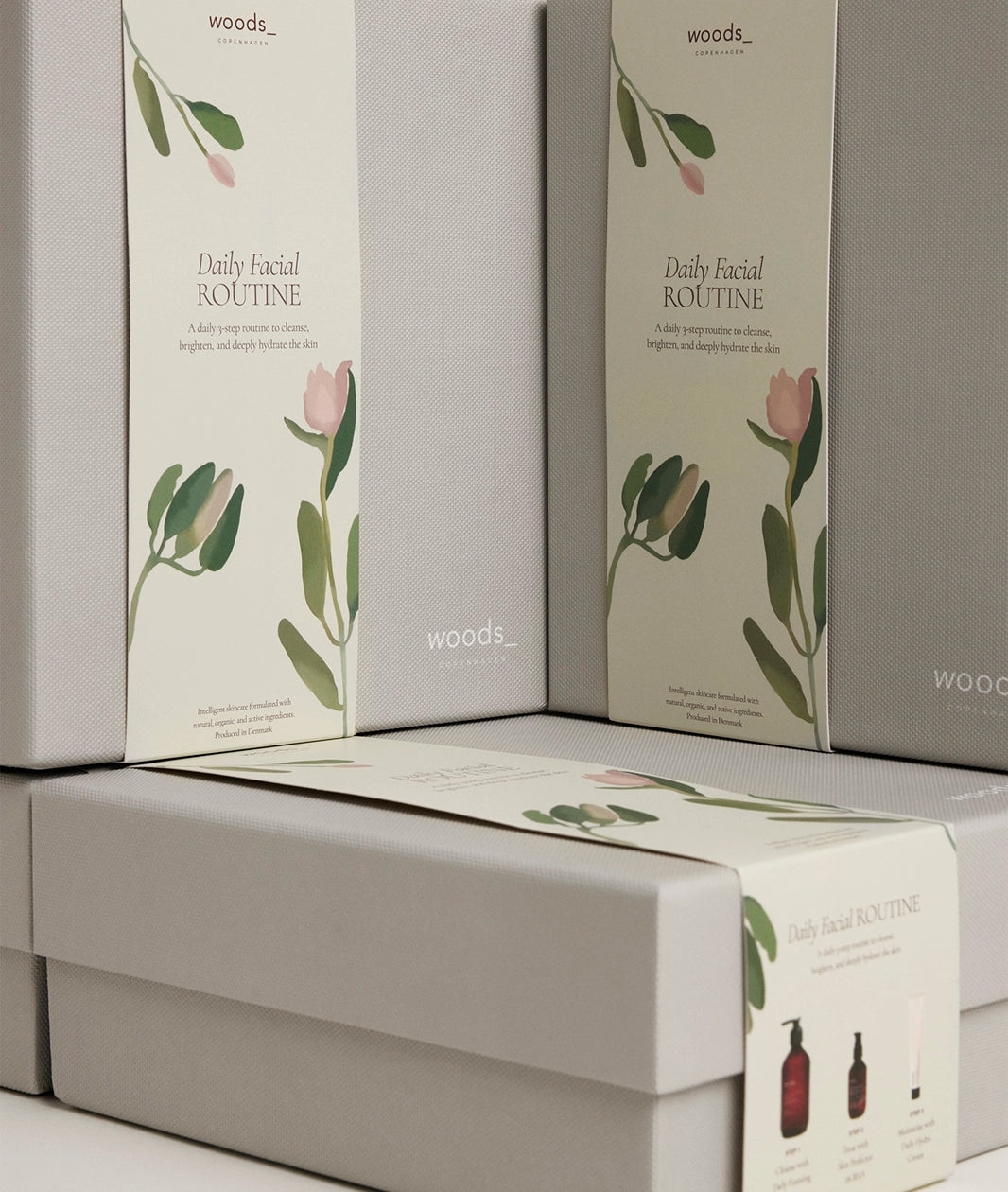 Daglig Rotine Daglig ansigtsrutine | Limited-edition Gaveæske fra woods_ copenhagen.